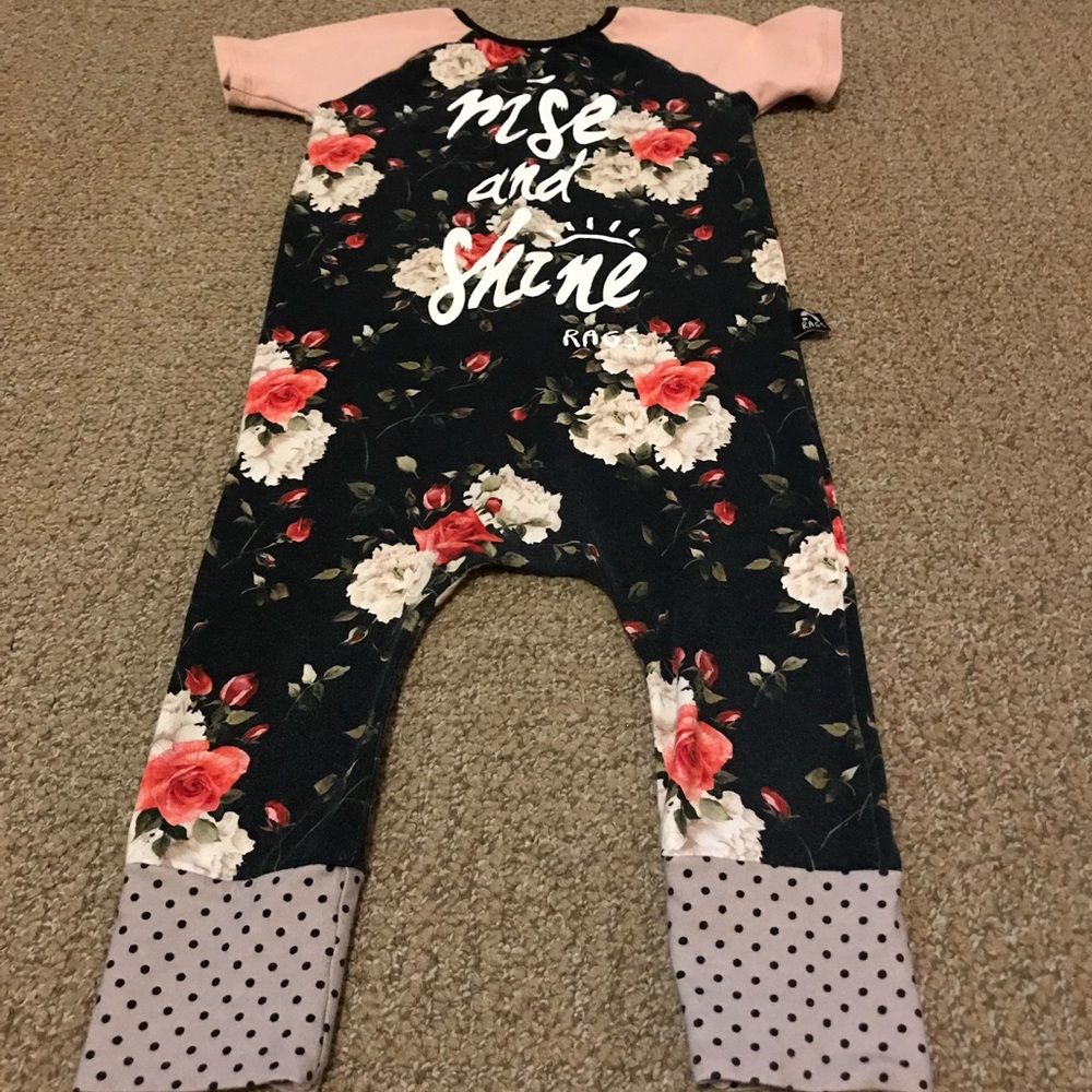 Floral 2T rags